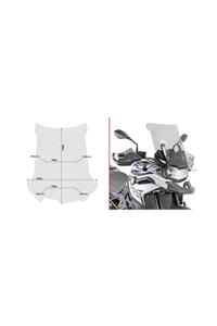 Givi D5127s  Bmw F 750 Gs - F 850 Gs (18-19) Rüzgar Siperlik