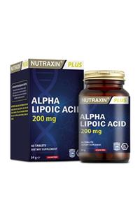 Nutraxin Alpha Lipoic Acid 200 Mg 60 Tablet