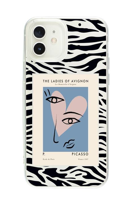 mooodcase Iphone 12 Uyumlu Picasso The Ladies Of Avignon Premium Şeffaf Silikon Kılıf