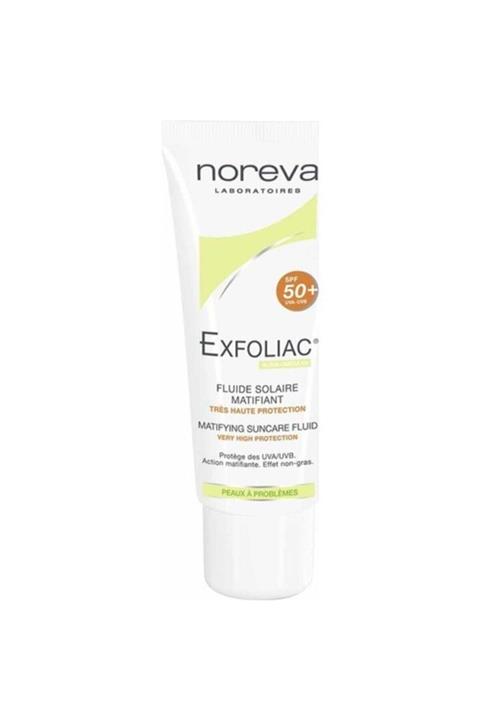 Noreva Exfoliac Matifying Suncare Fluid Spf50+ 40ml