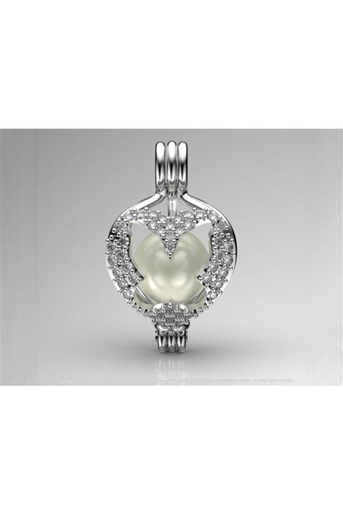 İstiridye İnci Gerçek Inci Altın Kelebek Pırlanta Inci Kolye Set Aa+ Akoya