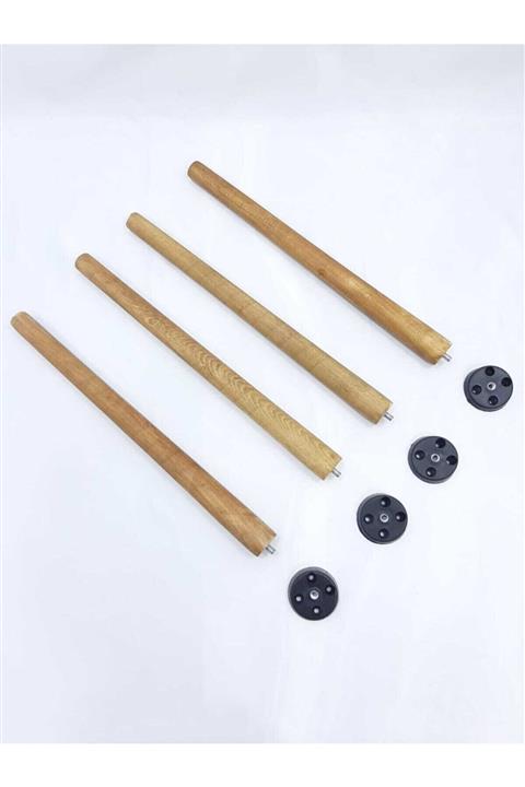 DESİGN GROUP Gürgen 1 Sınıf Boyalı Sehba Ve Masa Ayak Aparat Takımı