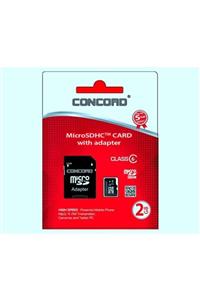 Concord 2 Gb 6 Mbps Hız Micro Sdhc Hafıza Kartı  Adaptör (C-M2)