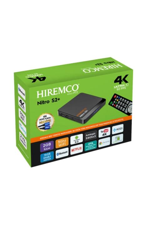 Hiremco Androıd Tv Box - Smart Nitro S2
