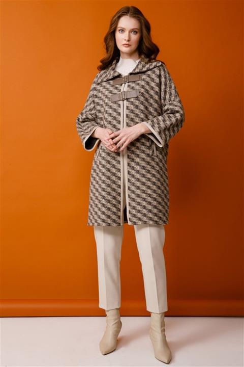 Ghisa Triko Hırka Vizon Bej