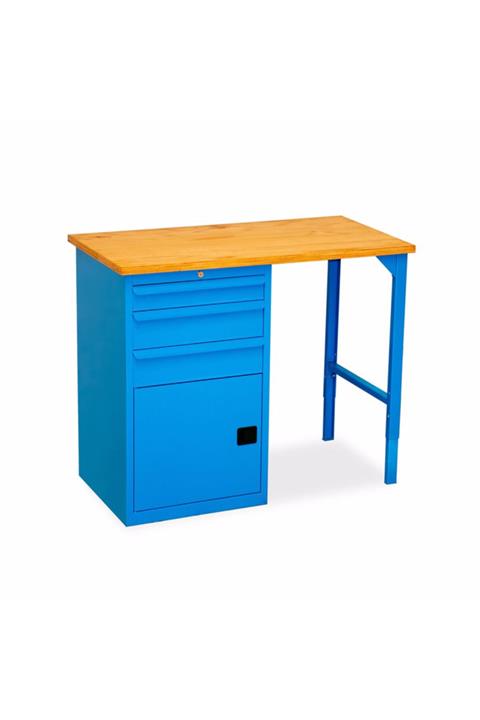 Star Çelik 3 Çekmeceli Çalışma Tezgahı-1250 Mm