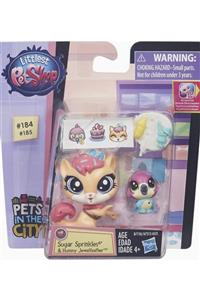 Littlest Pet Shop Miniş Ve Yavrusu Sugar Sprinkles,hummy Jewelfeather Minişler Pet Shop Orijinal Minişler Lps