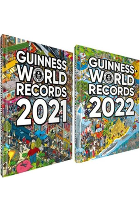 Beta Kitap Guinness Dünya Rekorlar 2021-2022 (2 Kitap Takım)