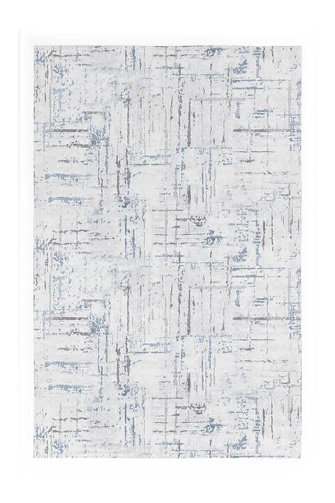 Meryemcee Home Sarmaşık Mavi Halı Örtüsü