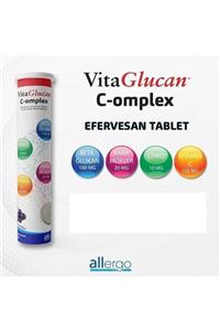 Allergo Vitaglucan C-omplex 20 Efervesan Tablet-skt:06/2023