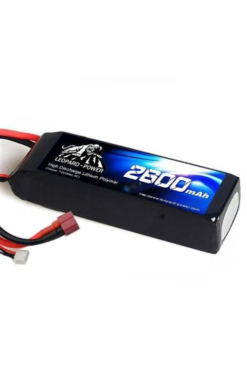 Leopard Power 2600 Mah 22.2v 6s 40c Uyumlu Lipo Batarya T Plug