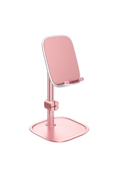 Baseus Literary Youth Desktop Masaüstü Telefon Tablet Tutucu Stand Pembe