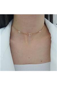 Medcezir Silver Taşlı Gurmet Zincir Gümüş Choker