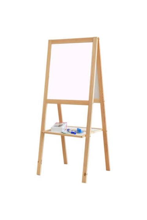 Yıldırım's Home Çift Taraf Beyaz Ahşap Yazı Tahtası