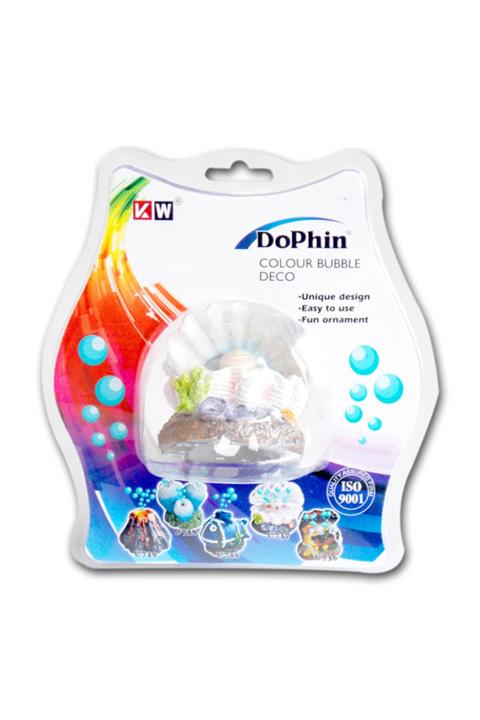 Dophin Mercan Kabarcık Çıkartan Akvaryum Süsü