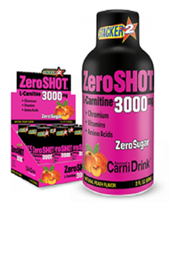 Zero Shot 60 Ml 3000 Mg L-carnitine -şeftali 8681429066352