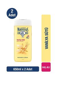 Le Petit Marseillais Duş Jeli Vanilya Sütü 650 ml  x 2