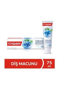 Colgate Natural Extracts Deniz Tuzu Ve Deniz Yosunu Özlü Parlak Beyazlık Diş Macunu 75 ml