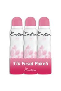 Emotion Love 3'lü Kadın Deodorant 150 ml x 3