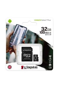 Kingston Kıngston Sdcs232gb Cl10 100mbs Microsd (sd Adaptörlü)