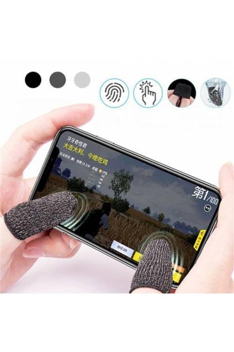 MobileGaraj 1 Çift Pubg Ve Diğer Oyunlar Için Hızlı Tetik Oyun Uzy Parmak Eldiveni