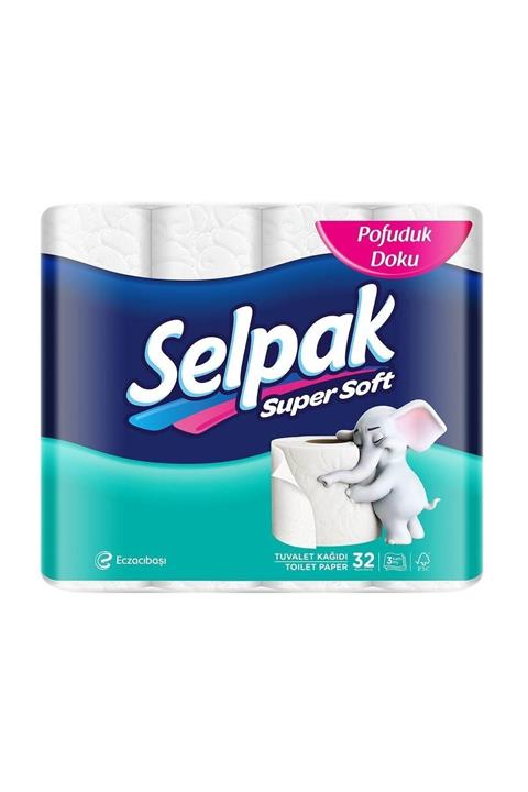 Selpak 32'li 3 Kat Tuvalet Kağıdı