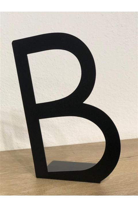 SAMİTRA Kitap Tutucu-dekoratif-stopper-b Harfi