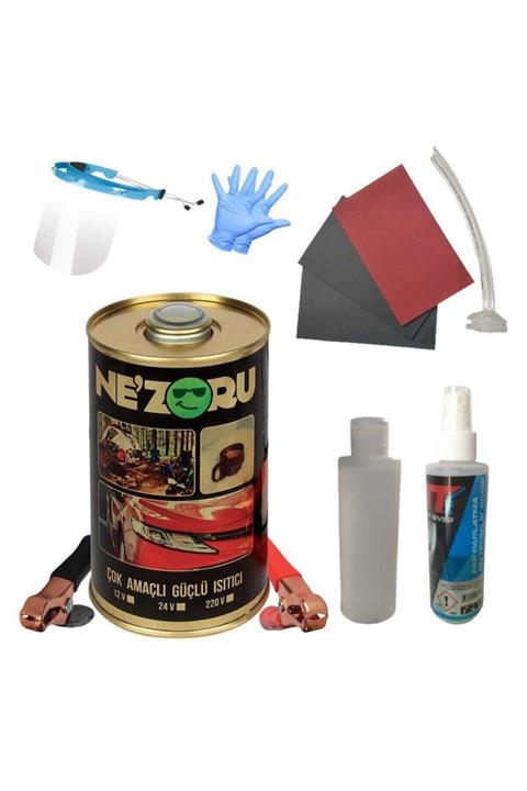 NeZoru Far Temizleme ve Parlatma Cihazlı Set