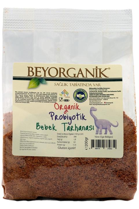 BEYORGANİK Organik Probiyotik Bebek Tarhanası 200gr
