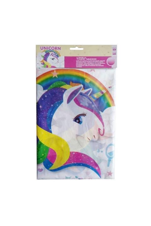 partiyy Unicorn Baskılı Masa Örtüsü