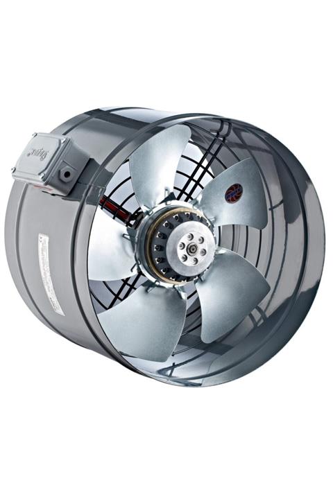 AYAS Yuvarlak Kanal Tipi Aksiyel Fan