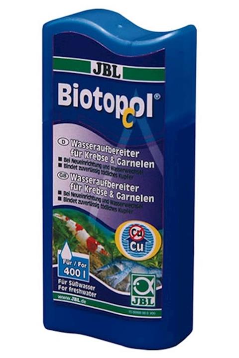 JBL Biotopol C Kabuklu Ve Karides Için Akvaryum Su Düzenleyici 100 ml