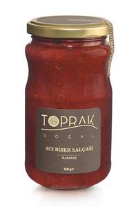 Toprak Doğal Acı Biber Salçası 400 Gr Maraş