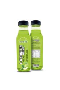 Herbina L-karnitin Taurin 500 ml Spor İçeceği Yeşil Elma Aromalı