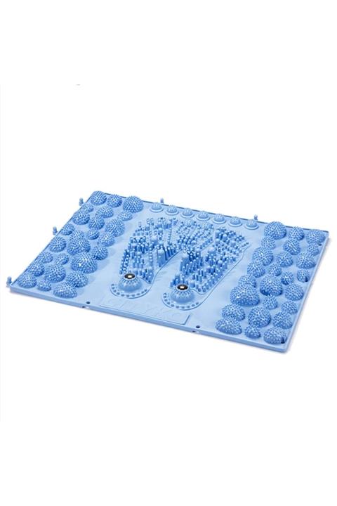 MİYANG Refleksoloji Ayak Uyarıcı Duyu Matı Mavi, Acupressure Ayak Paspası