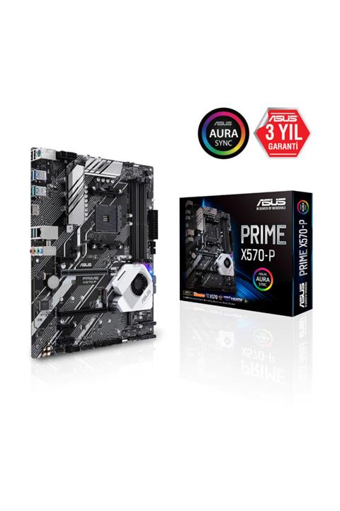 ASUS PRIME X570-P DDR4 4400MHz (OC) HDMI DP M.2 ATX AM4