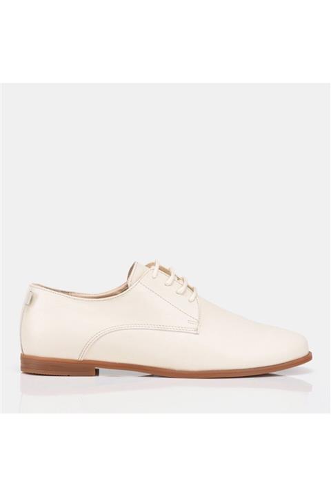 Hotiç Hakiki Deri Kemik Kadın Oxford