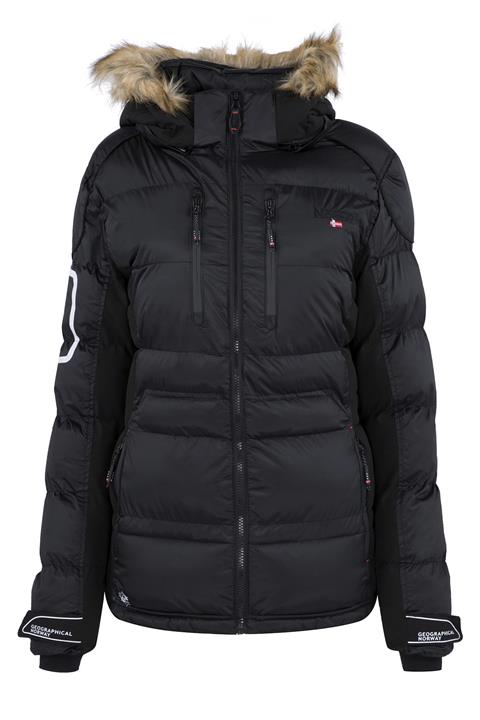 Norway Geographical Kadın Siyah Parka BERSIL