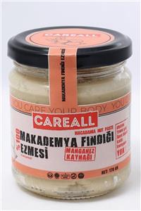 CAREALL Şekersiz %100 Makademya Fındığı Ezmesi 170 Gr