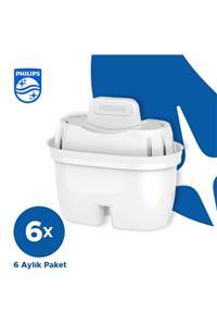Philips Su Arıtıcı Özellikli Sürahi Filtresi 6'lı (ALTILI) Diğer Marka Sürahilerle Uyumlu