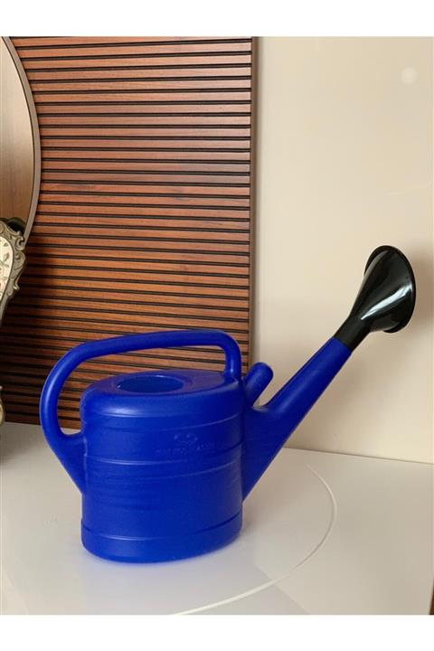 MAF GRUP Çiçek Bahçe Sulama Bidonu Sulama Kabı Süzgeçi 3 Litre Mavi Renk