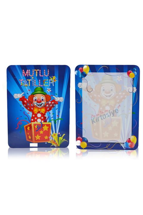 Odak Anaokulu Gelişim Raporuna Uygun Karne Kabı - Palyanço 20 Li Paket