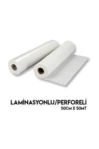 Özel Rulo Sedye Örtüsü Laminasyon+perfore 50cmx50mt (6 Adet)