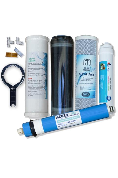 Aqua Clean Ihlas Aura Cebilon Ve Housingli Tüm Su Arıtma Cihazlarına Uyumlu 5'li Filtre Seti