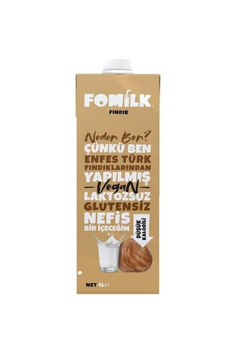 Fomilk Fındık Sütü 1 Lt 2 Ad