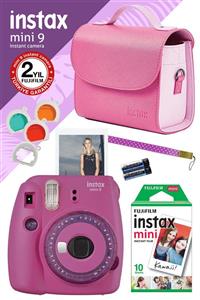 Fujifilm instax mini 9 Mor Fotoğraf Makinesi ve Hediye Seti 4