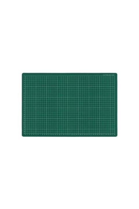 Tokıa A3 Kesim Matı Tahtası Yuvarlak Bıçaklı Rulet Ve 30cm Çelik Cetvel Seti (30cmx45cm) Tayvan