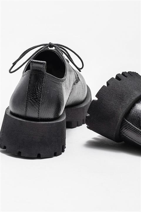 Elle Shoes Kadın Belayna Sıyah Casual Ayakkabı 20KIK3060
