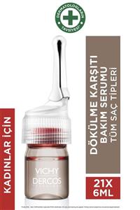 Vichy Dercos Aminexil Clinical 5 Kadınlar İçin Saç Dökülmesi Karşıtı Serum 21x6 ml 3337875522786