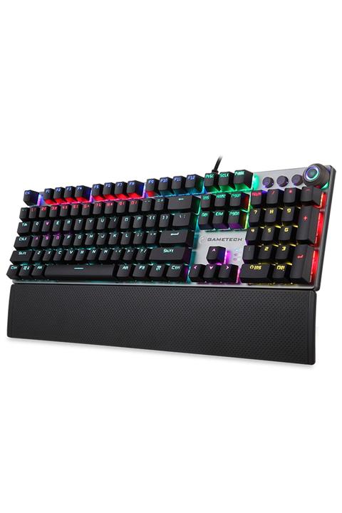 GAMETECH Titan Blue Switch Rainbow Mekanik Oyuncu Klavyesi